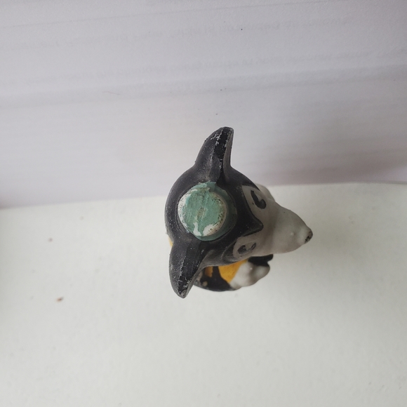 WALT DISNEY MINNIE MOUSE WITH ACCORDIAN BISQUE PORCELAIN FIGURINE 1930s 3.5 in. - Picture 6 of 6